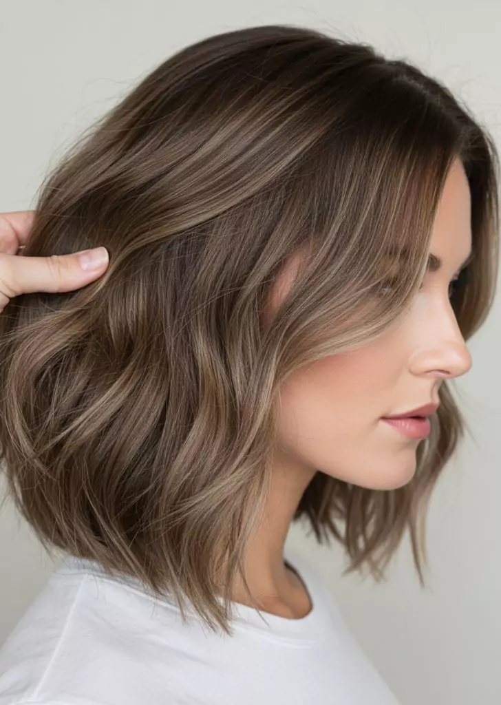 Smoky Beige Subtle Highlights