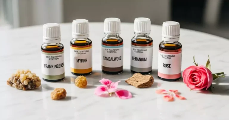 5 Essential Oils to Naturally Tighten and Firm Your Skin
