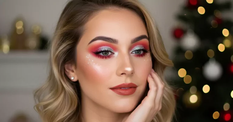 13 Christmas Makeup Ideas to Sparkle This Holiday