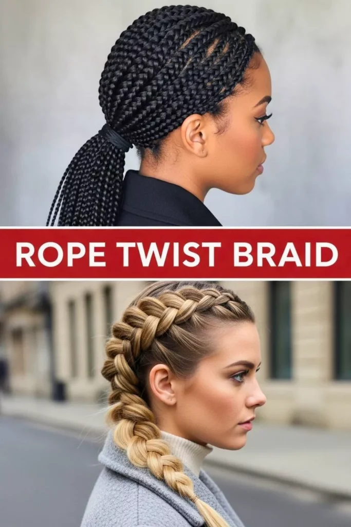 Rope Twist Braid
