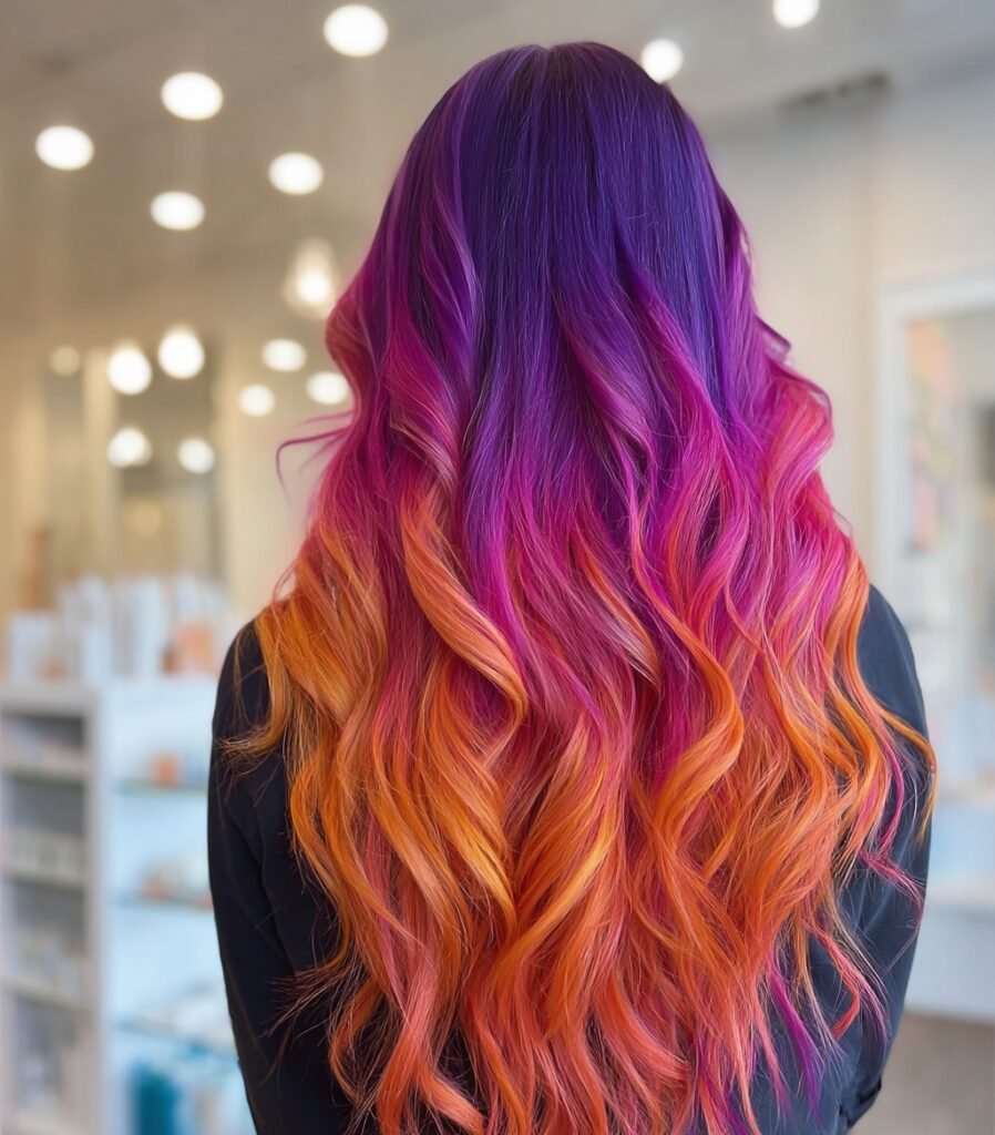 Sunset Ombre Hair