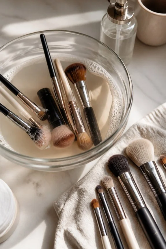 How to Disinfect Makeup Brushes After Pink Eye
