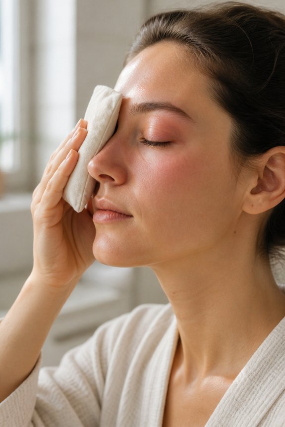 cold compresses for eye relief