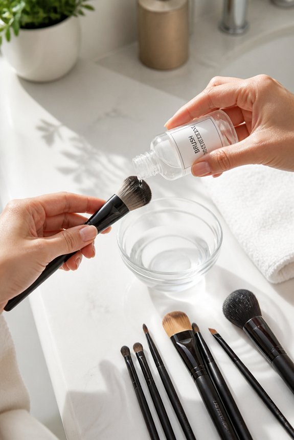 effective brush cleaning methods