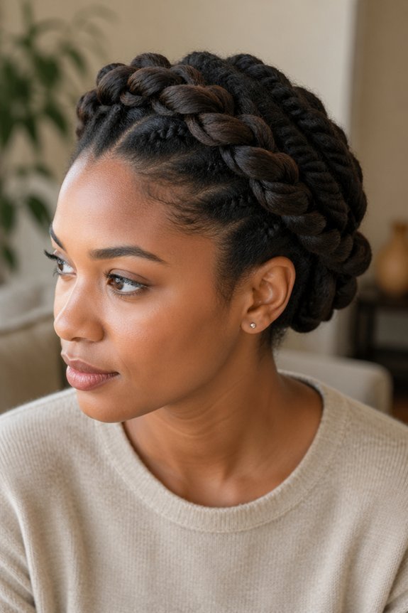 elegant no heat updo