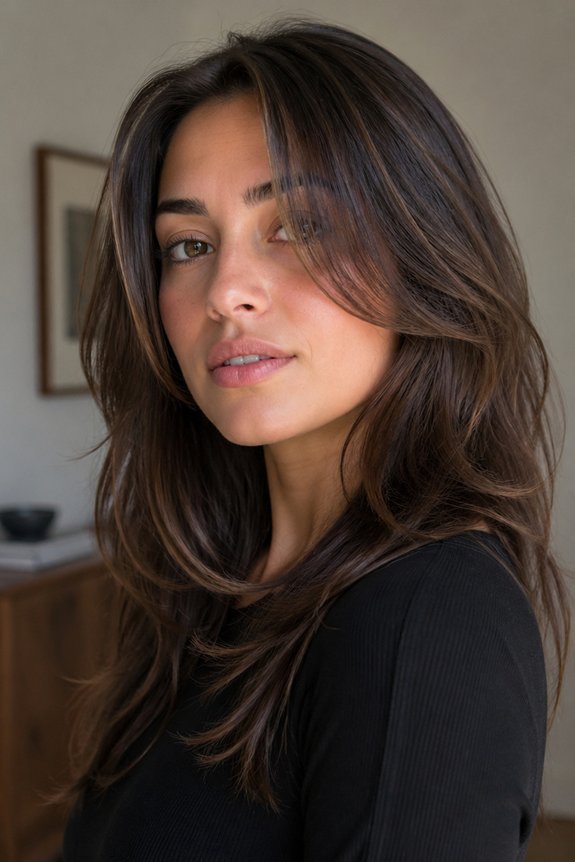 face framing layers enhance features