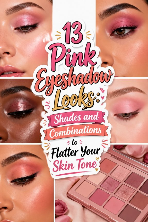 flattering pink eyeshadow combinations