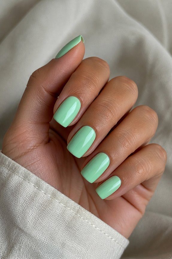 fresh versatile mint green