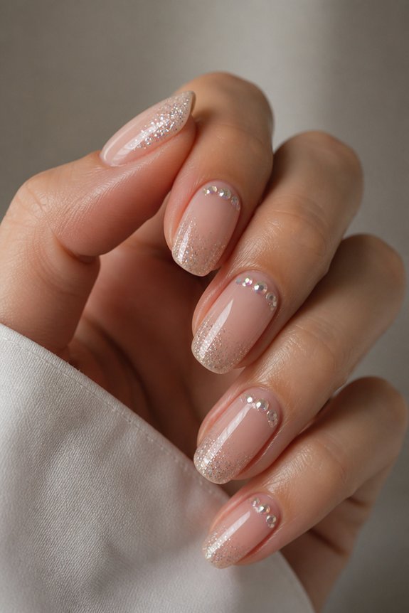 glitter and rhinestone glamour