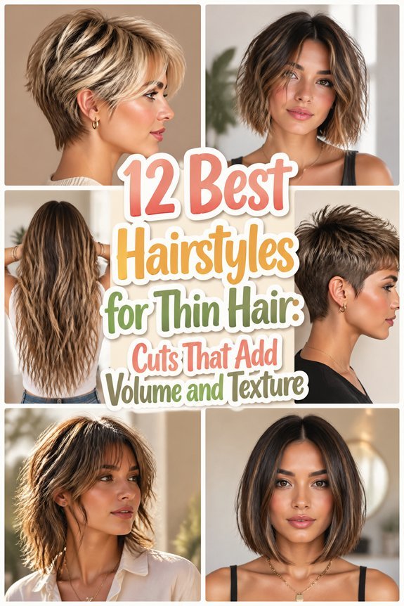 hairstyles for thin hair
