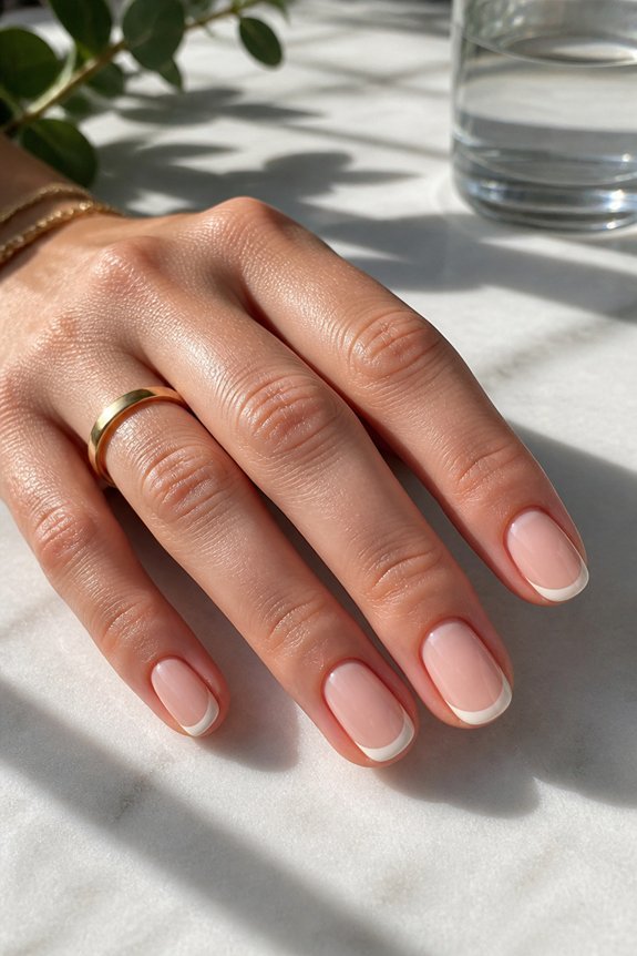 modernized french tip designs