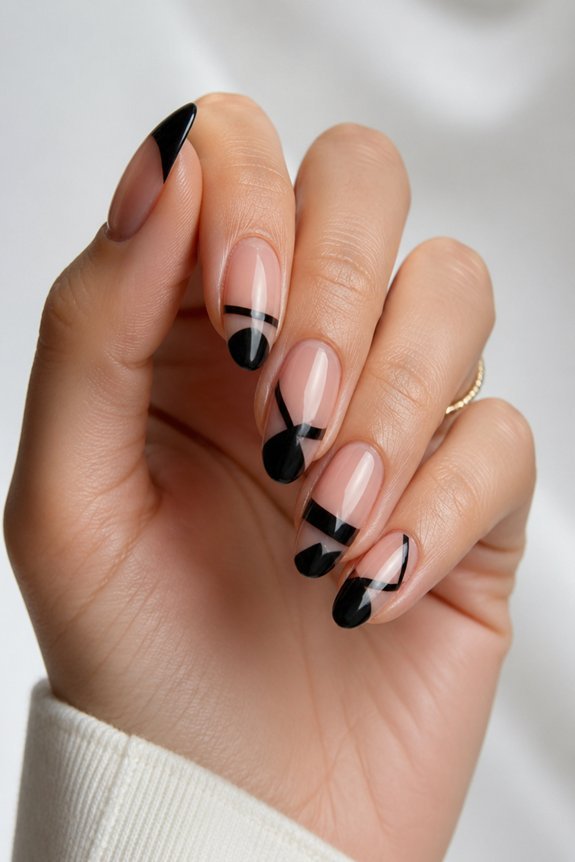 negative space nail designs
