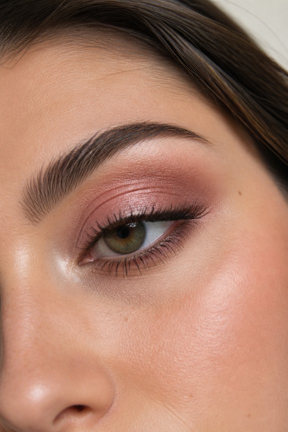 neutral pink eyeshadow versatility