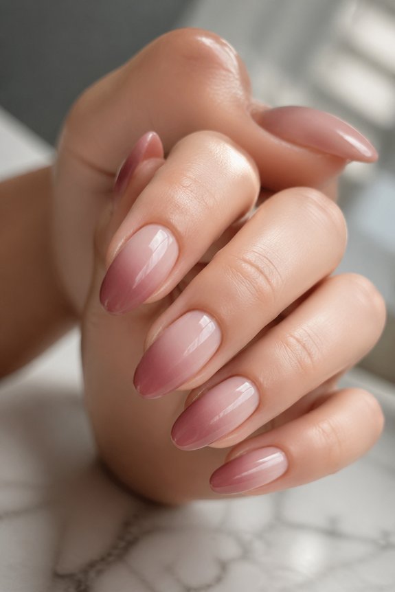 ombre gradients for elegant nails