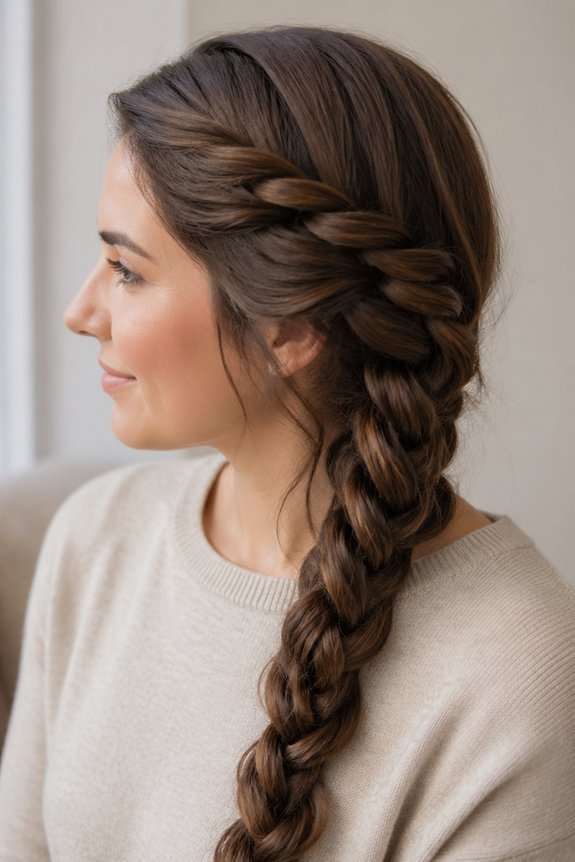 quick effortless elegant braid
