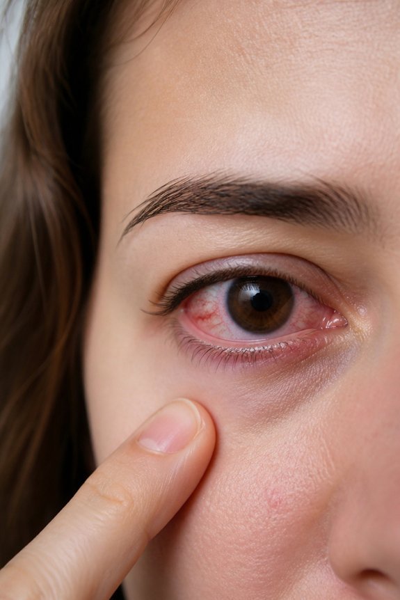 red itchy eyes require attention