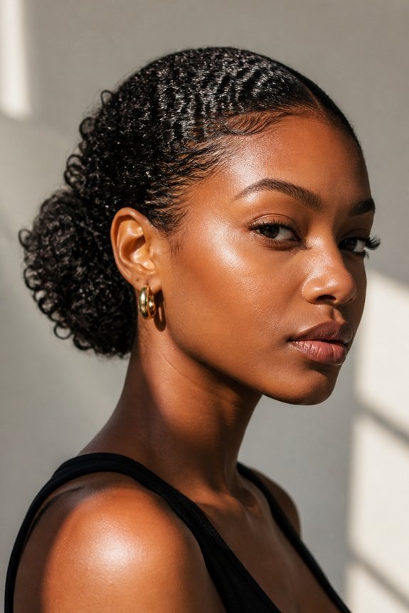 sleek defined coils technique