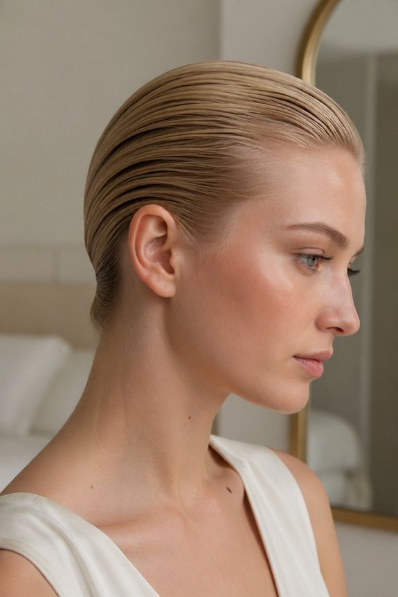 sleek voluminous fine hair