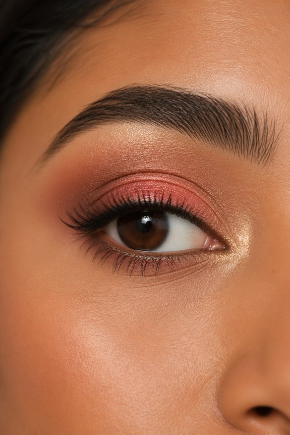 warm tone makeup trio